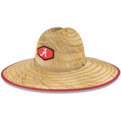 ファッションブランド カジュアル ファッション キャップ ハット Straw ナチュラル ニューエラ New New Era エラ ナチュラル アラバマ クリムゾン ベージュ ニューエラ クリムゾンタイド メンズ Natural Tidal Straw Hat Ala Beige スニケス
