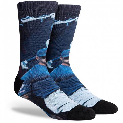 シカゴ カブス クルー 靴下 【 UNBRANDED JAVIER BAEZ VOLTAGE PLAYER CREW SOCKS CUB MULTI 】
