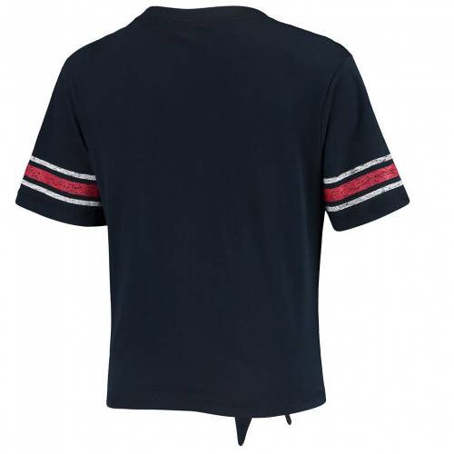 ニューエラ New Era エラ 紺色 ネイビー ボストン 赤 レッド ネクタイ Tシャツ ニューエラ レッドソックス Red Navy Front Tie Scoop Neck Tshirt Rsx Rvcconst Com