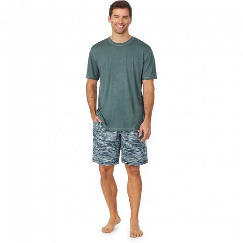 Cuddl Duds Tシャツ ショーツ ハーフパンツ 灰色 グレー 大きめ メンズ Cuddl Duds Tee Sleep Shorts Set Grey Spacedye Psicologosancora Es