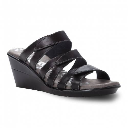 プロペット レザー ウェッジ サンダル 【 PROPET LEXI LEATHER WEDGE SANDALS / 】