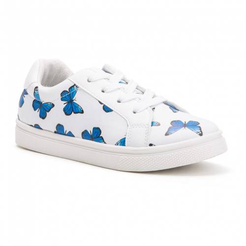 スニーカー ふるさと割 Olivia オリビアミラー Miller Blue Sneakers Away Me Butterfly Miller Olivia キッズ ジュニア S ブルー 青色