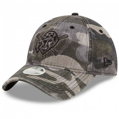 ニュージル New Era エラ カモ柄 ピッツバーグ 海賊人だかり 球団 ロゴ 若緑 翠色 ニューエラ パイレーツ Team Green Camo Alternate Logo 9twenty Adjustable Hat Pir Ladylibertybrands Com