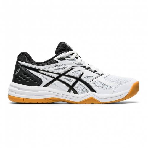 安心の定価販売 アシックス Asics スニーカー 運動靴 白色 ホワイト 黒色 ブラック スニーカー Asics Upcourt 4 Athletic Shoes White Black 人気絶頂 Greccoonline Com