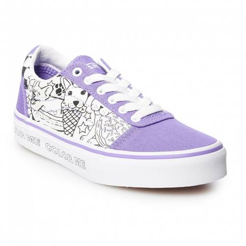 海外最新 ヴァンズ Vans バンズ スケート スニーカー 運動靴 紫 パープル Kids Vans Skate Purple Ward Color Me Shoes キッズ ベビー マタニティw 手数料安い Formebikes Co Uk