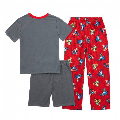 Licensed Character キャラクター ショーツ ハーフパンツ 灰色 グレー グレイ Top ジュニア キッズ Gray Licensed Character Nintendo Mario Kart Shorts Pants Pajama Set septicin Com