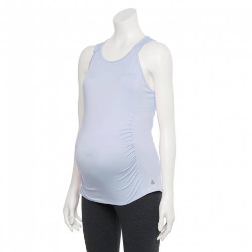 おしゃれ ファッションブランド カジュアル ファッション タンクトップ Tek Gear ギア ワークアウト タンクトップ 紫 パープル Workout Purple Tek Gear Maternity Racerback Tank Isadora 安心発送