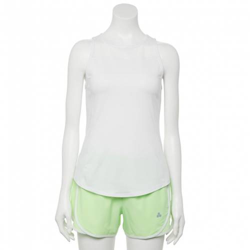 Web限定カラーのファッションブランド カジュアル ファッション タンクトップ ギア テニス タンクトップ モダン 白色 ホワイト Tek Gear Tennis Tank Modern White く日はお得 の