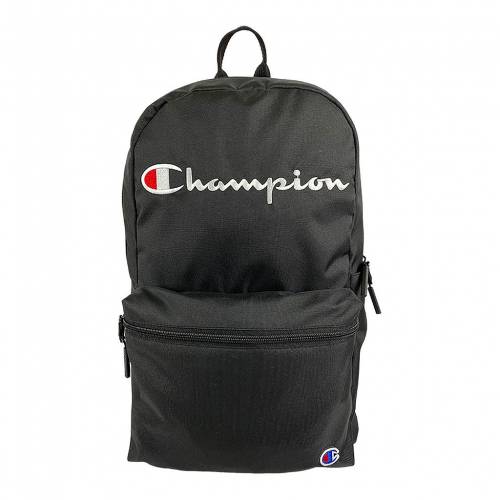 カジュアル バッグ チャンピオン メンズ バックパック バッグ ファッション Black リュックサック ブラック チャンピオン ファッションブランド Champion チャンピオン 黒色 メンズ Champion Momentum Backpack Black スニケス
