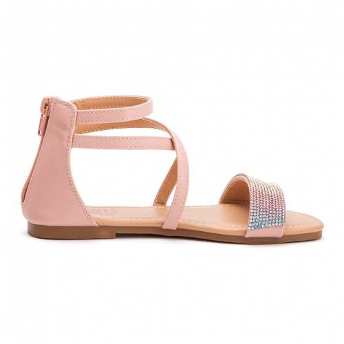 オリビアミラー Olivia Miller サンダル S ジュニア キッズ Olivia Miller Destiny Blush Sandals septicin Com