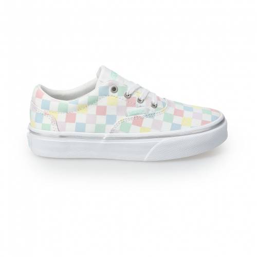 ヴァンズ Vans バンズ スケート スニーカー 運動靴 白色 ホワイト S ジュニア キッズ Vans Skate Doheny Shoes Pastel White Checker Butlerchimneys Com