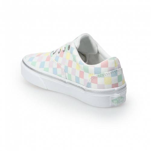 ヴァンズ Vans バンズ スケート スニーカー 運動靴 白色 ホワイト S ジュニア キッズ Vans Skate Doheny Shoes Pastel White Checker Butlerchimneys Com