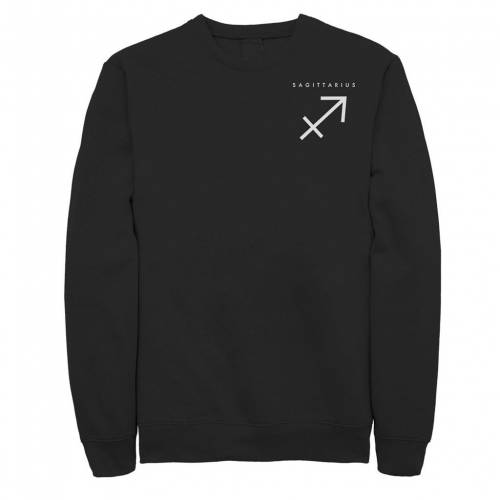 Licensed Character キャラクター スウェットシャツ トレーナー 黒色 ブラック メンズ Licensed Character Fifth Sun Sagittarius Glyph Sweatshirt Black Fmcholollan Org Mx