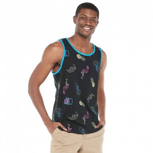 Pipeline タンクトップ ファッション ファッションブランド メンズ Urban メンズ タンクトップ Urban Printed トップス Pipeline Urban Neon カジュアル Tank Party スニケス