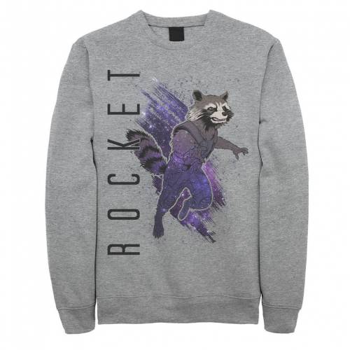 Marvel ギャラクシー グラフィック フリース ヘザー メンズ Heather Marvel Avengers Endgame Rocket Painted Galaxy Graphic Fleece Pullover Athletic Fmcholollan Org Mx