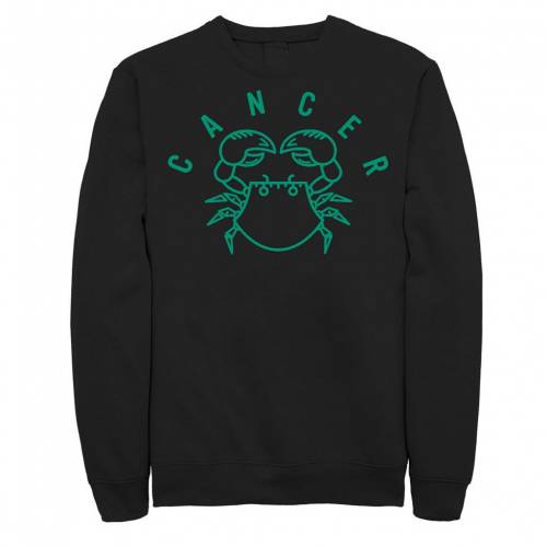 Licensed Character キャラクター 緑 グリーン スウェットシャツ トレーナー 黒色 ブラック メンズ Green Licensed Character Cancer Crab Ink Sketch Sweatshirt Black Butlerchimneys Com