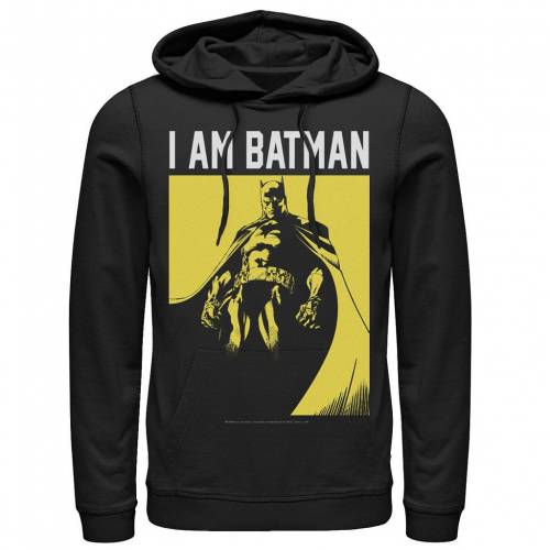 正規販売代理店 Dc Comics ディーシー コミックス フーディー パーカー 紺色 ネイビー メンズ Dc Comics I Am Batman Portrait Hoodie Navy 送料込 Delta Lux Fr