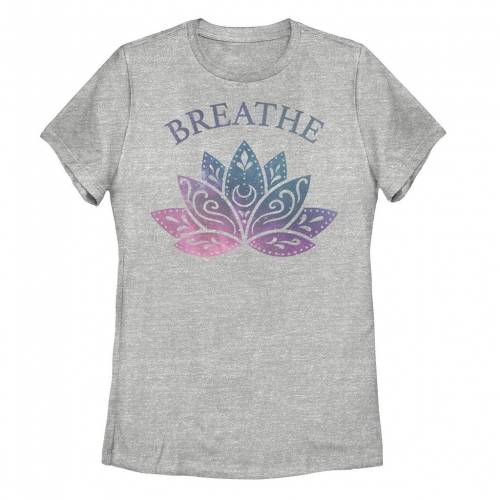 【★百貨店SALE★6/11夜夜中2時迄】グラフィック プルオーバー ギョリュウモドキ BREATHE\u0026#34; 【 UNBRANDED LOTUS FLOWER GRAPHIC TEE / ATHLETIC HEATHER 】 キッズ もの言う花 マタニティ トップス カットソー