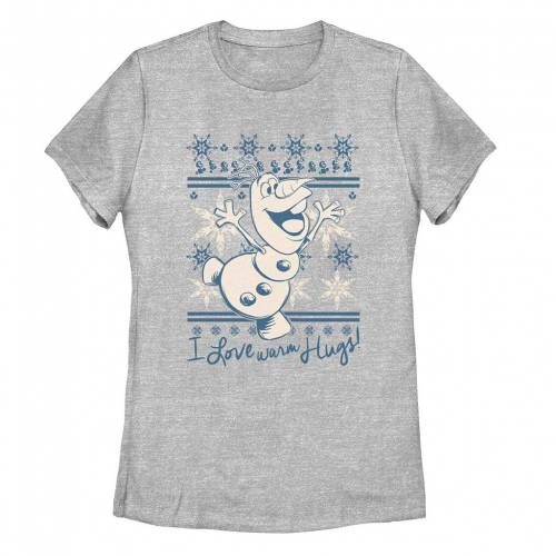 【★百貨店SALE★6/11夜夜中2時迄】文字記号 プルオーバー ギョリュウモドキ 【 LICENSED CHARACTER FROZEN OLAF QUOTE PORTRAIT TEE / ATHLETIC HEATHER 】 キッズ もの言う花 マタニティ トップス カットソー