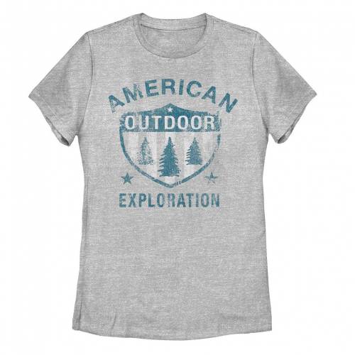【★百貨店SALE★6/11夜夜中2時迄】グラフィック プルオーバー ギョリュウモドキ 【 UNBRANDED AMERICAN OUTDOOR EXPLORATION GRAPHIC TEE / ATHLETIC HEATHER 】 キッズ もの言う花 マタニティ トップス カットソー