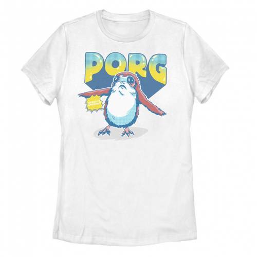 楽天市場 キャラクター Tシャツ 白色 ホワイト スターウォーズ ジュニア キッズ Licensed Character Porg Chewbacca Approved Comic Portrait Tee White スニケス