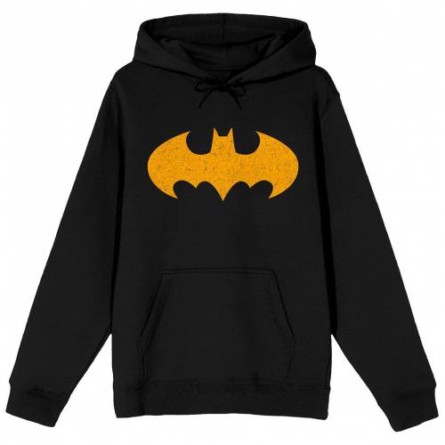 キャラクター ディーシー コミックス フーディー パーカー 黒色 ブラック 【 LICENSED CHARACTER BATMAN DC COMICS HOODIE / BLACK 】 メンズファッション トップス スウェット トレーナー