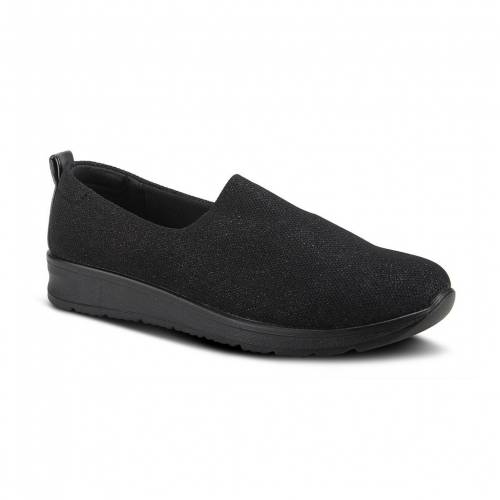 発条 置き目毛革 【 FLEXUS BY SPRING STEP PAREX-GLITTER LOAFERS / 】