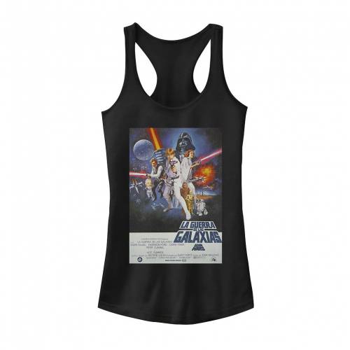 文字記号 貯蔵タンクいの一番 スターウォーズ 【 LICENSED CHARACTER STAR WARS SPANISH MOVIE POSTER TANK TOP / 】 キッズ もの言う花 マタニティ トップス タンクトップ-キッズ・ベビー・マタニティ-キッズファッション