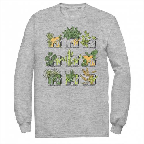 キャラクター ロゴ Tシャツ 【 LICENSED CHARACTER MTV MTVE SUCCULENTS PLANTS LOGO TEE / 】 メンズファッション トップス カットソー