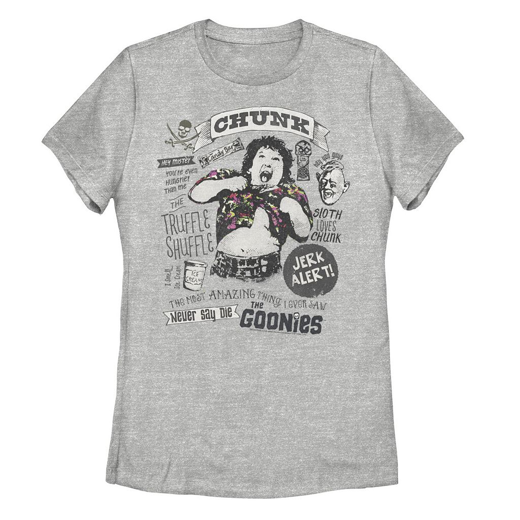 【★百貨店SALE★6/11夜夜中2時迄】文字記号 プルオーバー ギョリュウモドキ \u0026 【 LICENSED CHARACTER THE GOONIES CHUNK SLOTH THINGS TEXT TEE / ATHLETIC HEATHER 】 キッズ もの言う花 マタニティ トップス カットソー