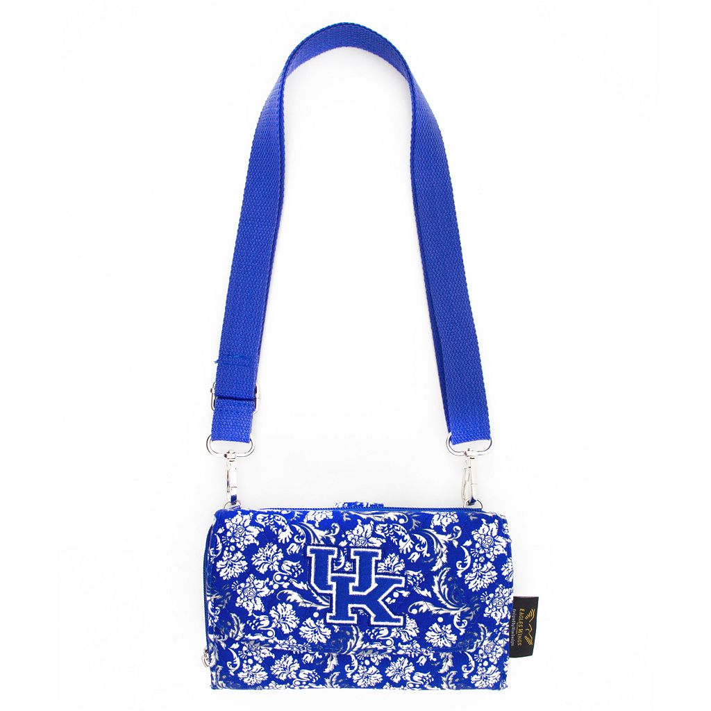 ケンタッキー ワイルドキャッツ 財布 チーム 【 KENTUCKY WILDCATS BLOOM CROSSBODY WALLET / KEN TEAM 】 バッグ レディースバッグ