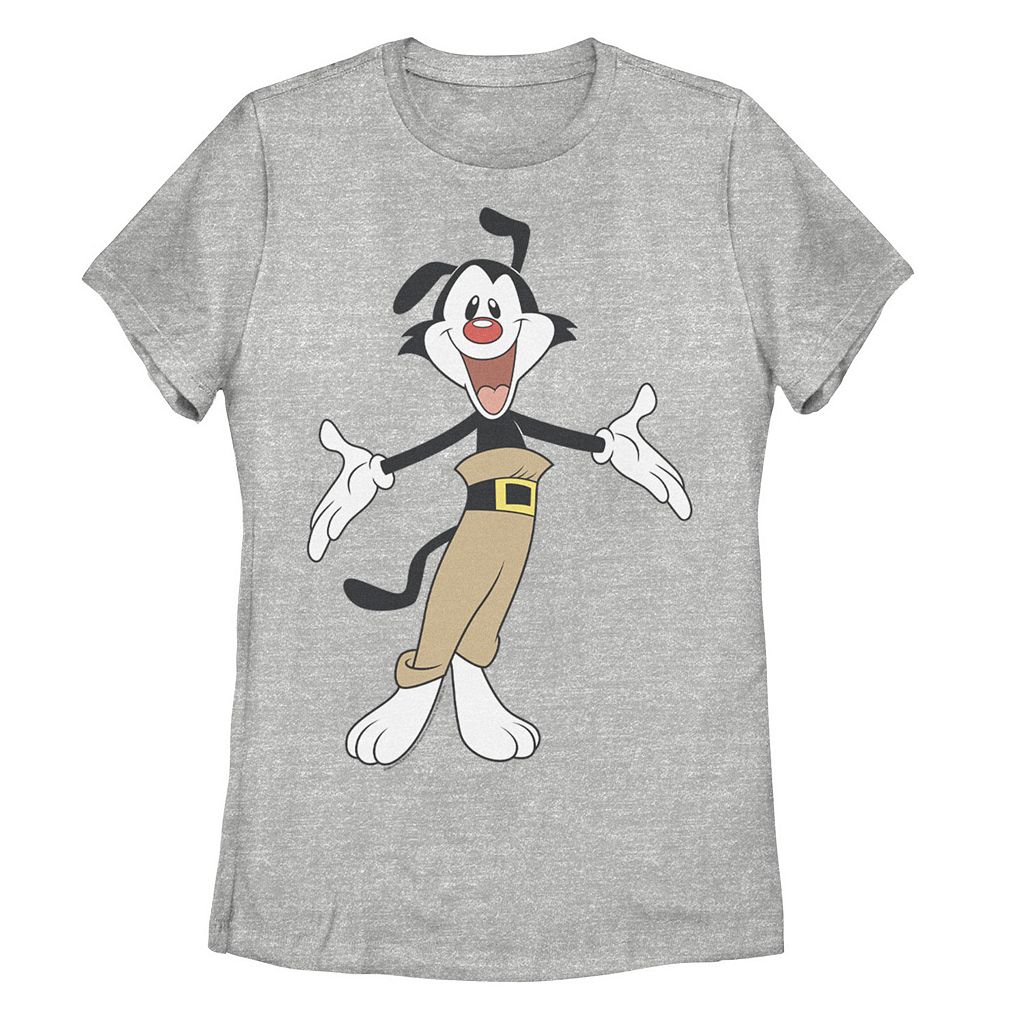 【★百貨店SALE★6/11夜夜中2時迄】文字記号 プルオーバー ギョリュウモドキ 【 LICENSED CHARACTER ANIMANIACS YAKKO SIMPLE PORTRAIT TEE / ATHLETIC HEATHER 】 キッズ もの言う花 マタニティ トップス カットソー