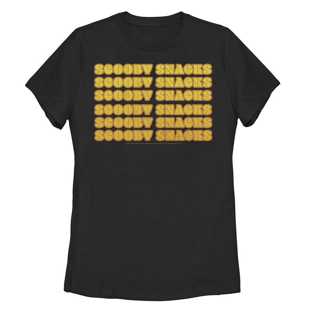 【★百貨店SALE★6/11夜夜中2時迄】文字記号 プルオーバー 【 LICENSED CHARACTER SCOOBY-DOO SCOOBY SNACKS TEXT STACK TEE / 】 キッズ もの言う花 マタニティ トップス カットソー