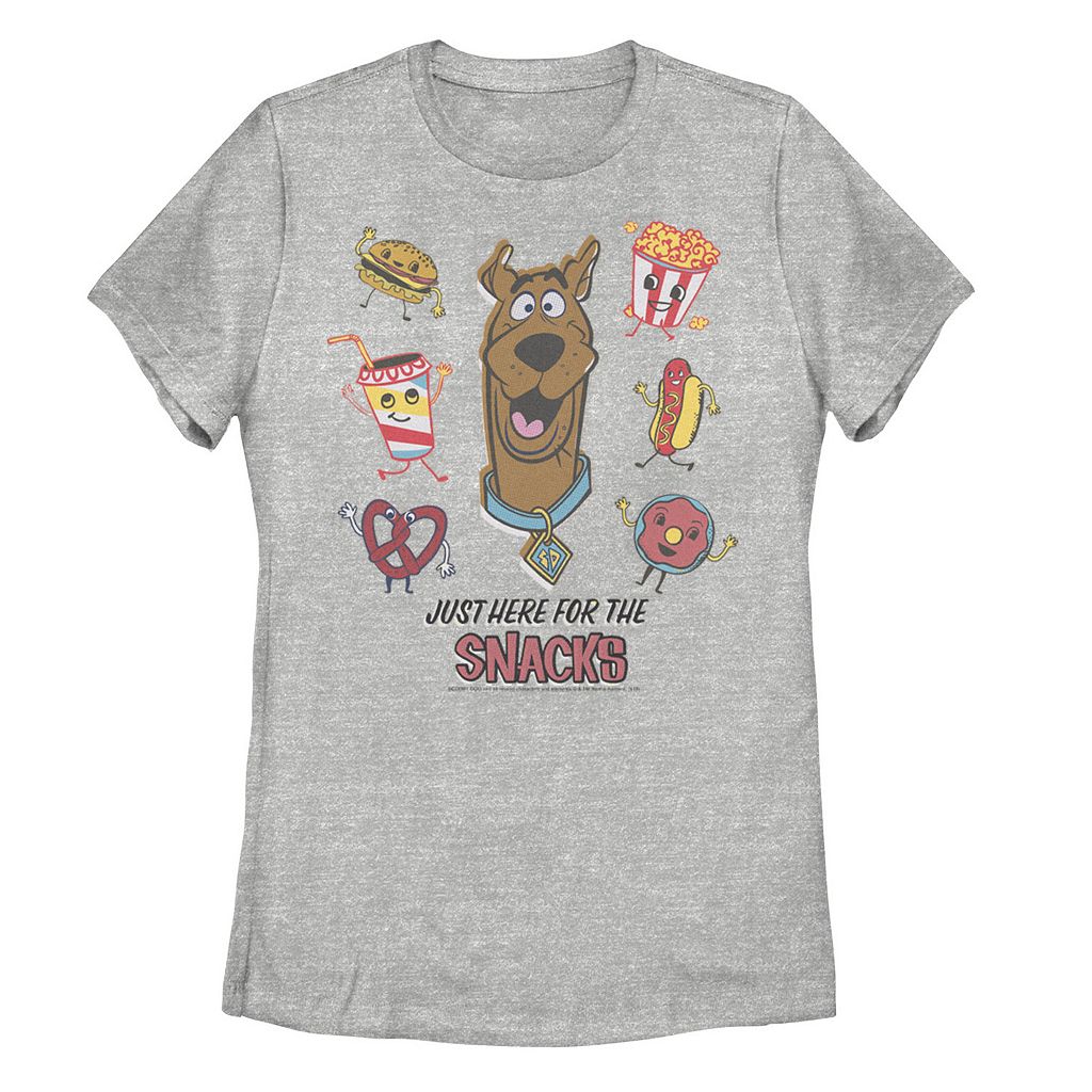 【★百貨店SALE★6/11夜夜中2時迄】文字記号 プルオーバー 【 LICENSED CHARACTER SCOOBY-DOO JUST HERE FOR THE SNACKS TEE / 】 キッズ もの言う花 マタニティ トップス カットソー