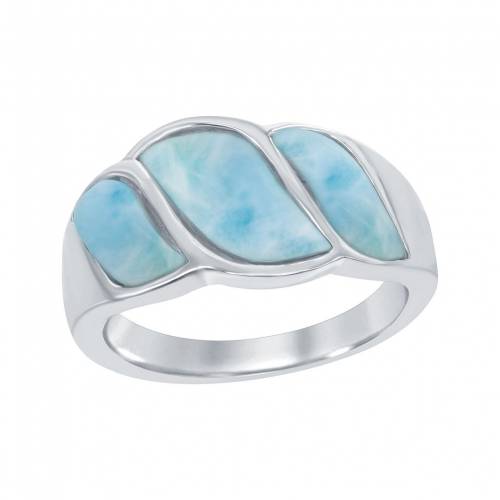 銀色 シルバー ウェーブ ウェイブ 【 UNBRANDED STERLING SILVER LARIMAR WAVE RING / SILVERTONE 】 ジュエリー アクセサリー レディースジュエリー 指輪 リング