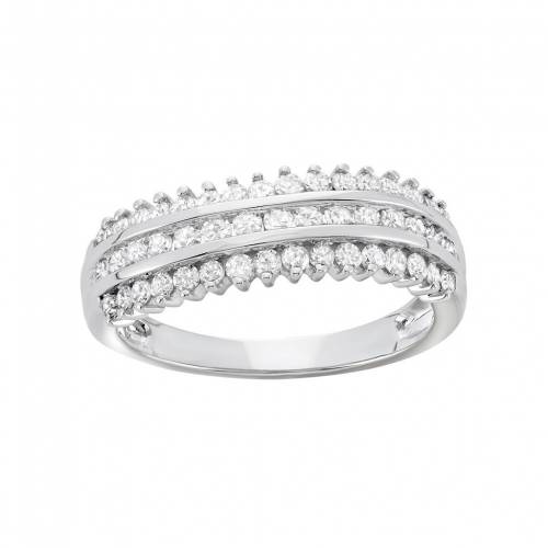 ダイヤモンド 白色 ホワイト ゴールド T.W. 【 UNBRANDED 3/4 CARAT DIAMOND 10K WHITE GOLD RING / 】 ジュエリー アクセサリー レディースジュエリー 指輪 リング