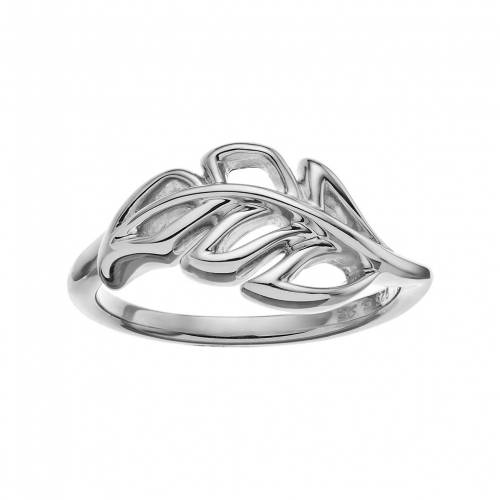 ボストン 銀色 シルバー 灰色 グレー 【 BOSTON BAY DIAMONDS STERLING SILVER LEAF RING / GREY 】 ジュエリー アクセサリー レディースジュエリー 指輪 リング 27,010円