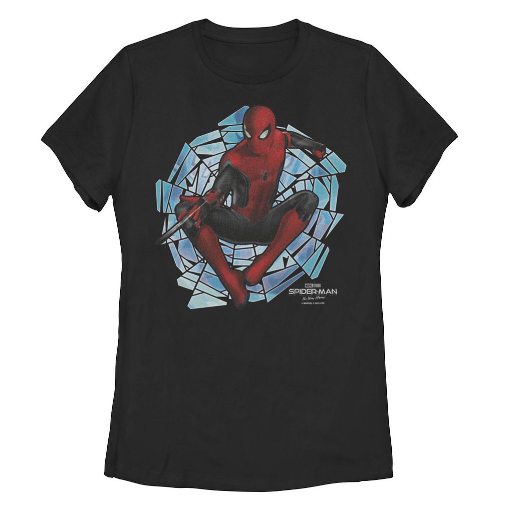 【★百貨店SALE★6/11夜夜中2時迄】文字記号 プルオーバー 黒いこと 黒いこと 【 LICENSED CHARACTER MARVEL SPIDER-MAN NO WAY HOME WEB SPINNER TEE / BLACK 】 キッズ もの言う花 マタニティ トップス カットソー