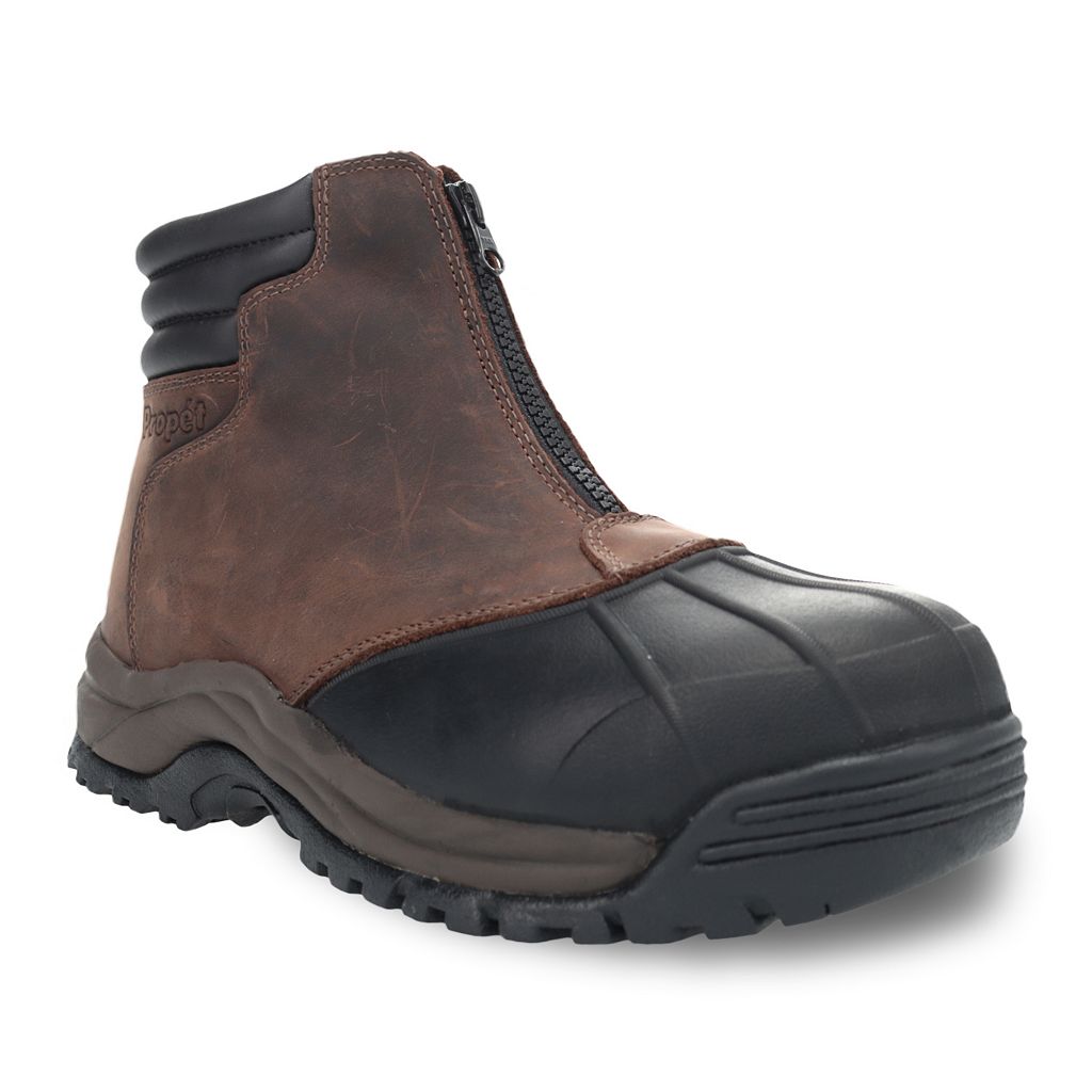 プロペット ブーツ 茶色 ブラウン 黒色 ブラック ワークブーツS 【 PROPET BLIZZARD WATERPROOF WORK BOOTS / BROWN BLACK 】 メンズ｜スニケス
