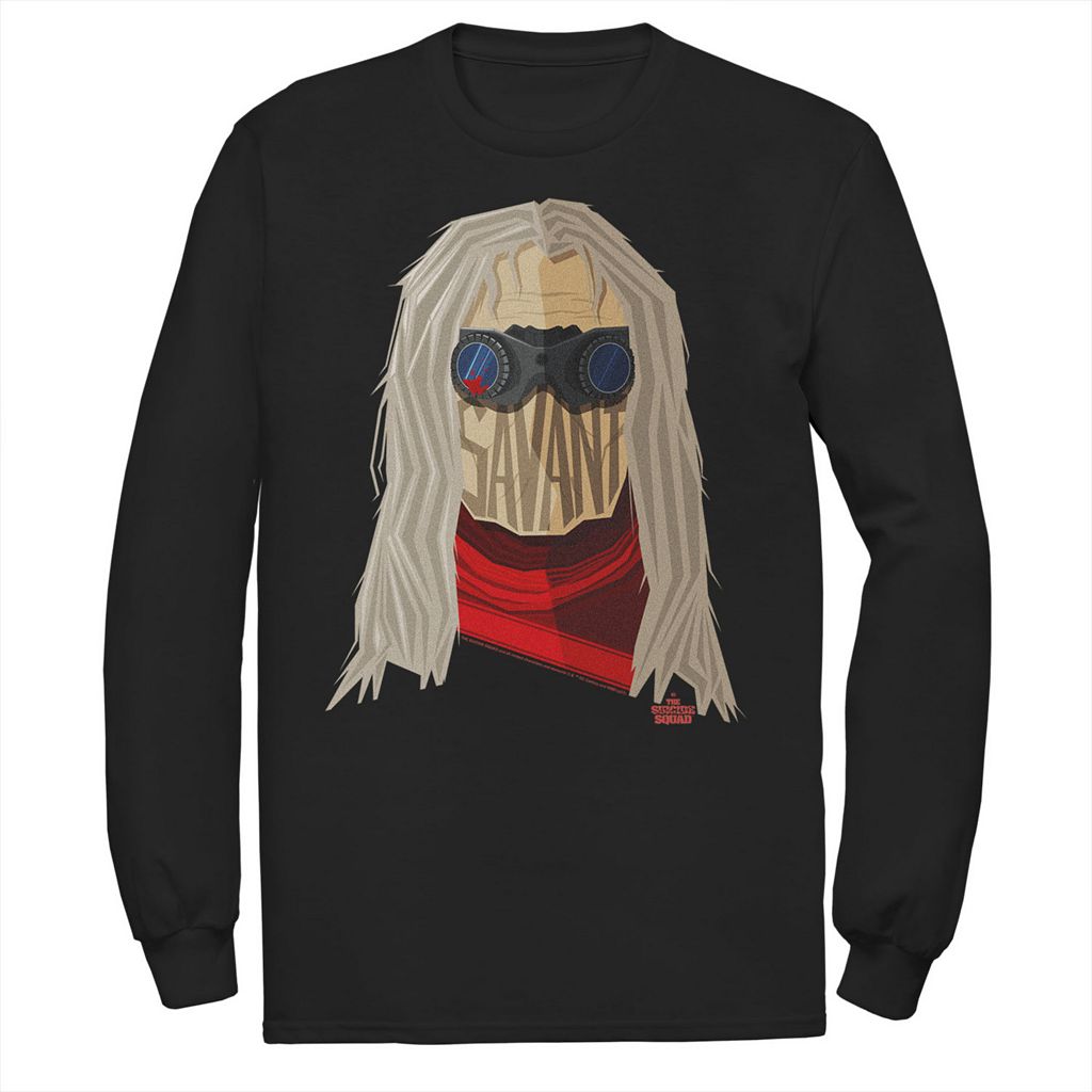 キャラクター ロゴ Tシャツ 黒色 ブラック 【 LICENSED CHARACTER THE SUICIDE SQUAD BIG SAVANT LOGO TEE / BLACK 】 メンズファッション トップス カットソー|スニケス
