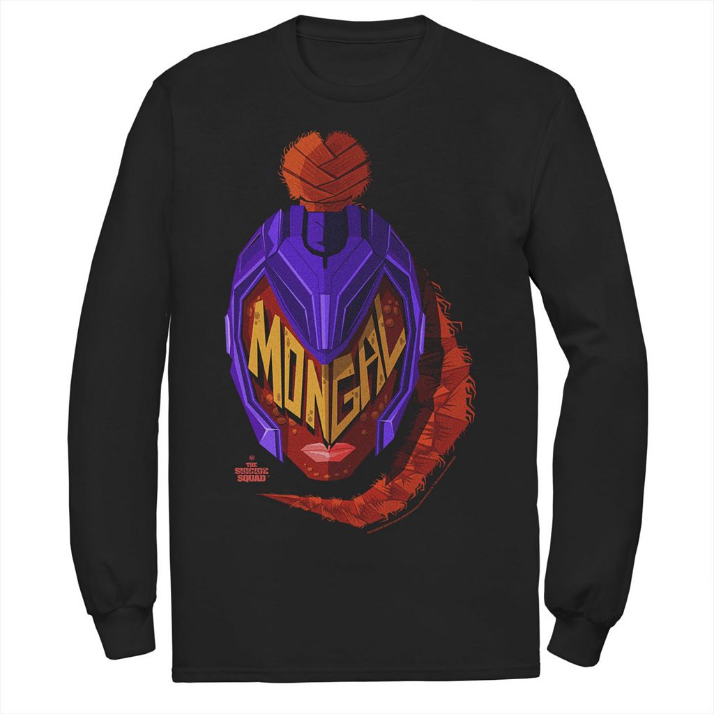 キャラクター ロゴ Tシャツ 黒色 ブラック 【 LICENSED CHARACTER THE SUICIDE SQUAD BIG MONGAL LOGO TEE / BLACK 】 メンズファッション トップス カットソー|スニケス