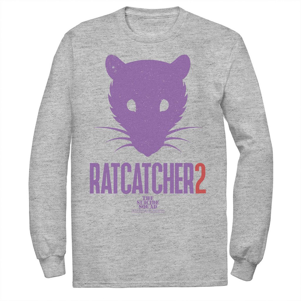 キャラクター ロゴ Tシャツ ヘザー 【 LICENSED CHARACTER THE SUICIDE SQUAD RATCATCHER 2 LOGO TEE / ATHLETIC HEATHER 】 メンズファッション トップス カットソー|スニケス