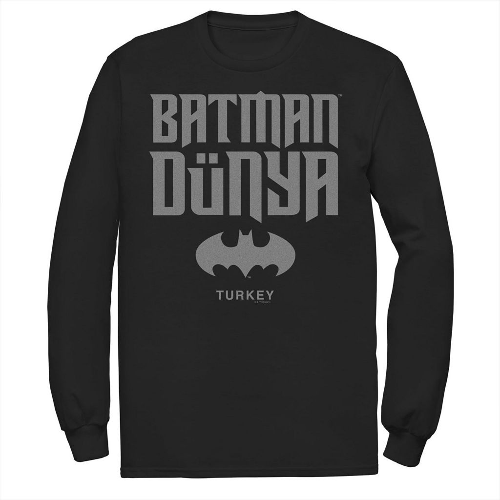 キャラクター アイコン ロゴ Tシャツ 黒色 ブラック 【 LICENSED CHARACTER BATMAN DUNYA TURKEY ICON LOGO TEE / BLACK 】 メンズファッション トップス カットソー 15,975円