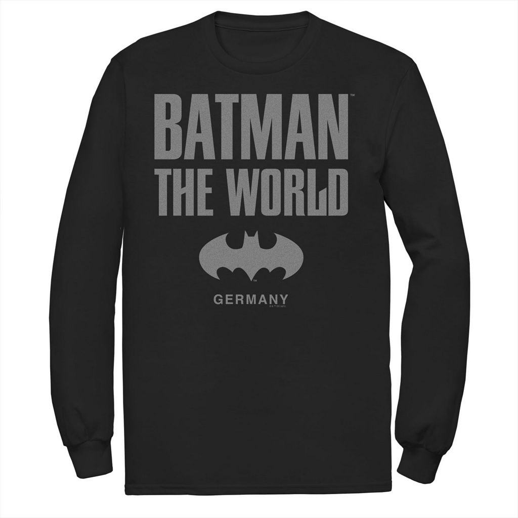 キャラクター アイコン ロゴ Tシャツ 黒色 ブラック BATMAN: 【 LICENSED CHARACTER THE WORLD GERMANY ICON LOGO TEE / BLACK 】 メンズファッション トップス カットソー|スニケス