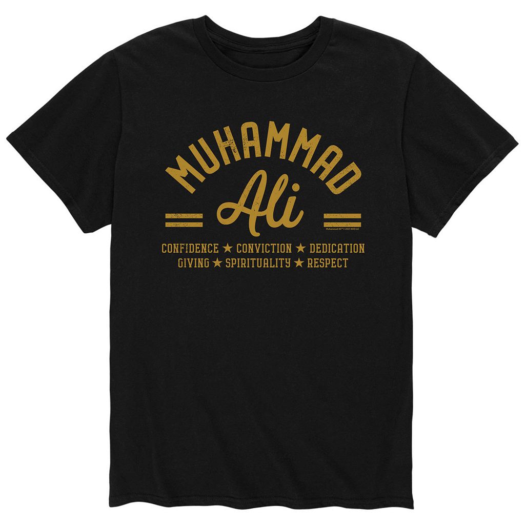 キャラクター Tシャツ 【 LICENSED CHARACTER MUHAMMAD ALI PRINCIPLES TEE / 】 メンズファッション トップス カットソー