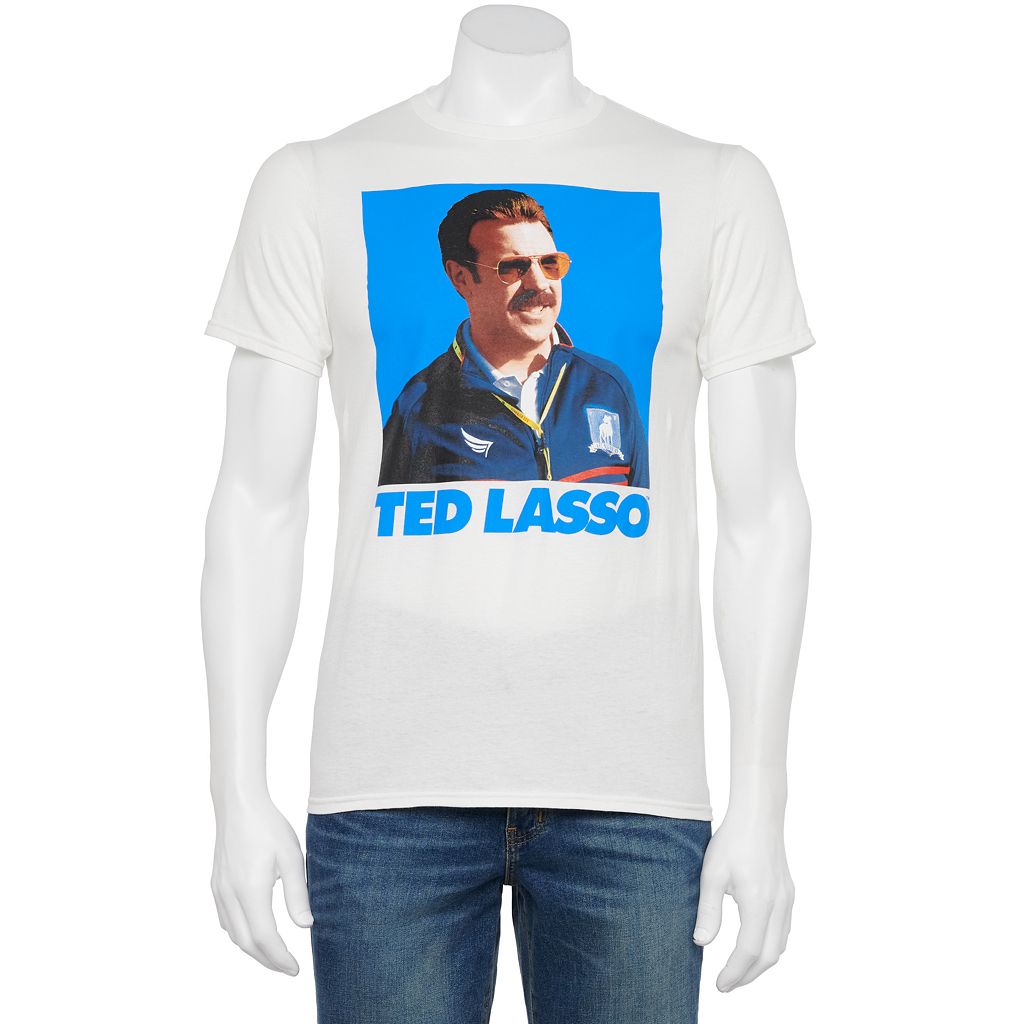 文字記号 プルオーバー 白いこと 白いこと 【 LICENSED CHARACTER TED LASSO CHARACTER TEE / WHITE 】 メンズ流行り物 トップス カットソー
