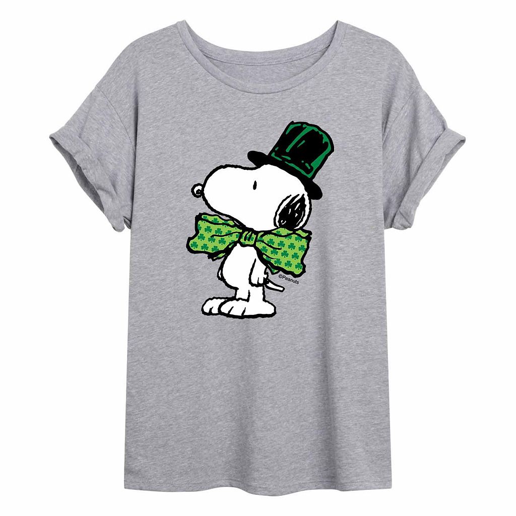 【★百貨店SALE★6/11夜夜中2時迄】文字記号 プルオーバー 薄墨色 薄墨色 ST. PATRICK\u0027S 【 LICENSED CHARACTER PEANUTS SNOOPY DAY TEE / GREY 】 キッズ もの言う花 マタニティ トップス カットソー