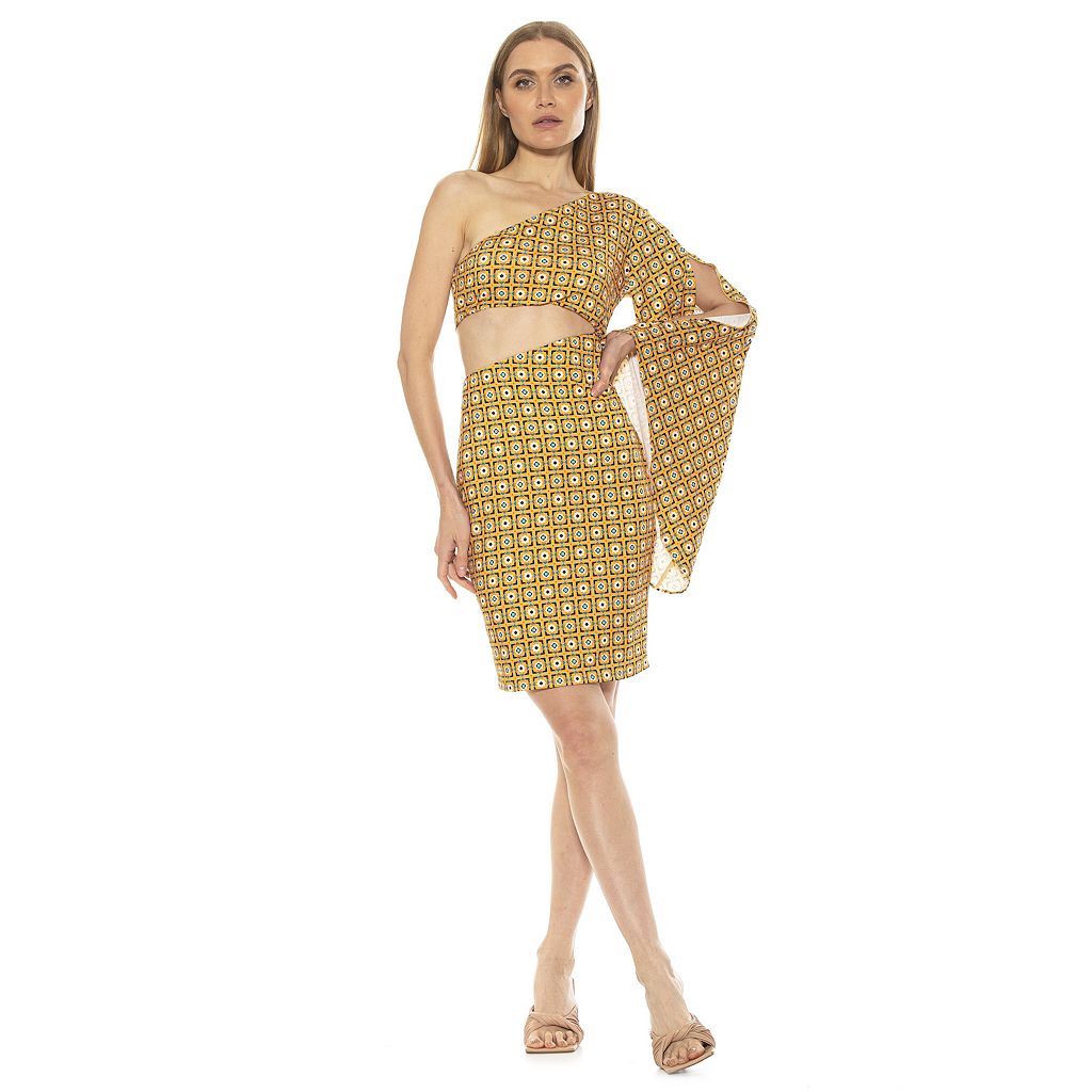 アレクシアアドマー ドレス 【 ALEXIA ADMOR REESE ONE SHOULDER CUTOUT DRESS / 】 レディースファッション