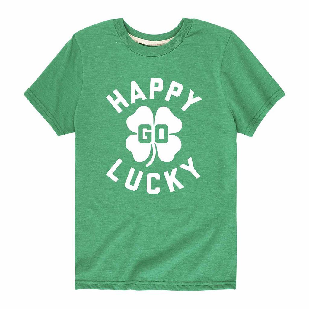 キャラクター グラフィック Tシャツ 緑 グリーン ST. PATRICK'S 【 LICENSED CHARACTER HAPPY GO LUCKY GRAPHIC TEE / GREEN 】 キッズ ベビー マタニティ トップス カットソー