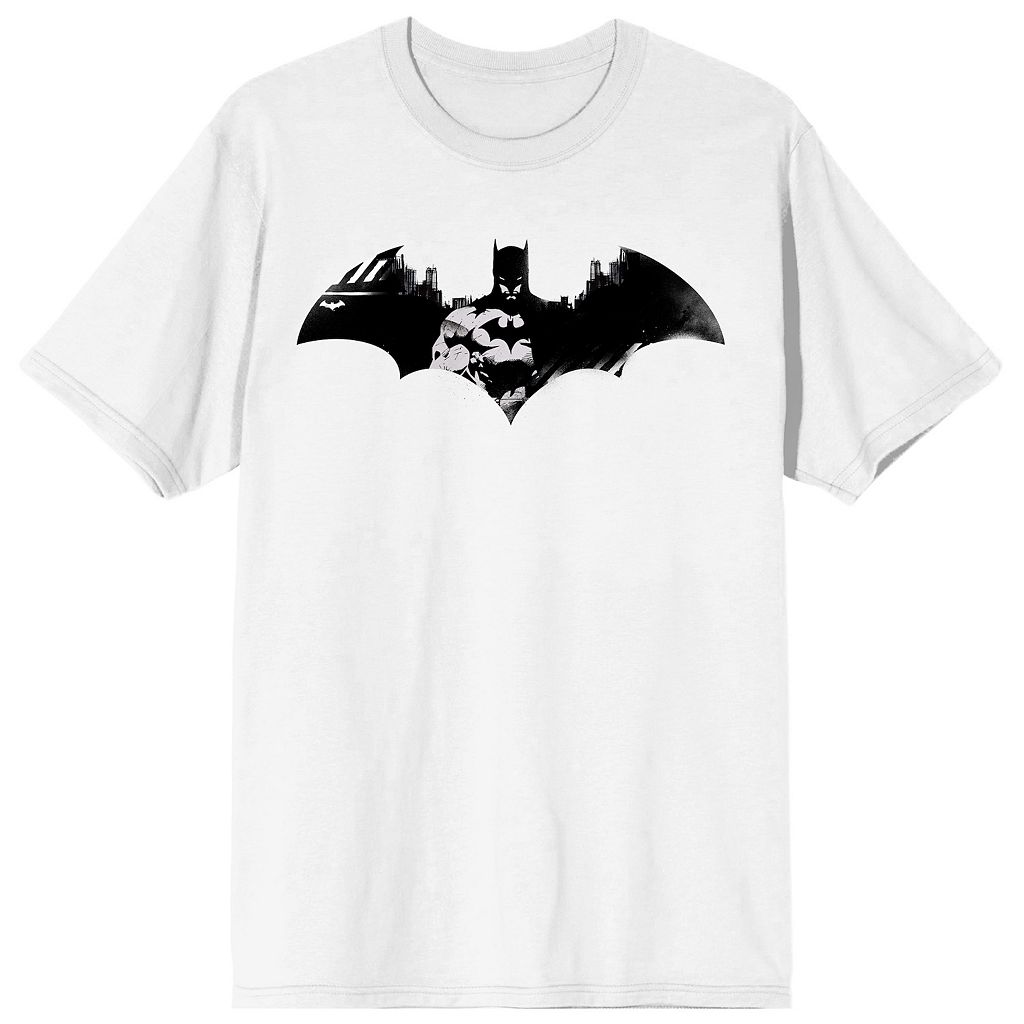 キャラクター ディーシー コミックス ロゴ Tシャツ 白色 ホワイト 【 LICENSED CHARACTER DC COMICS BATMAN LOGO TEE / WHITE 】 メンズファッション トップス カットソー｜スニケス